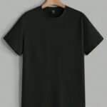 BLK PLIAN BANER RNS ROUND NECK T-SHIRTS